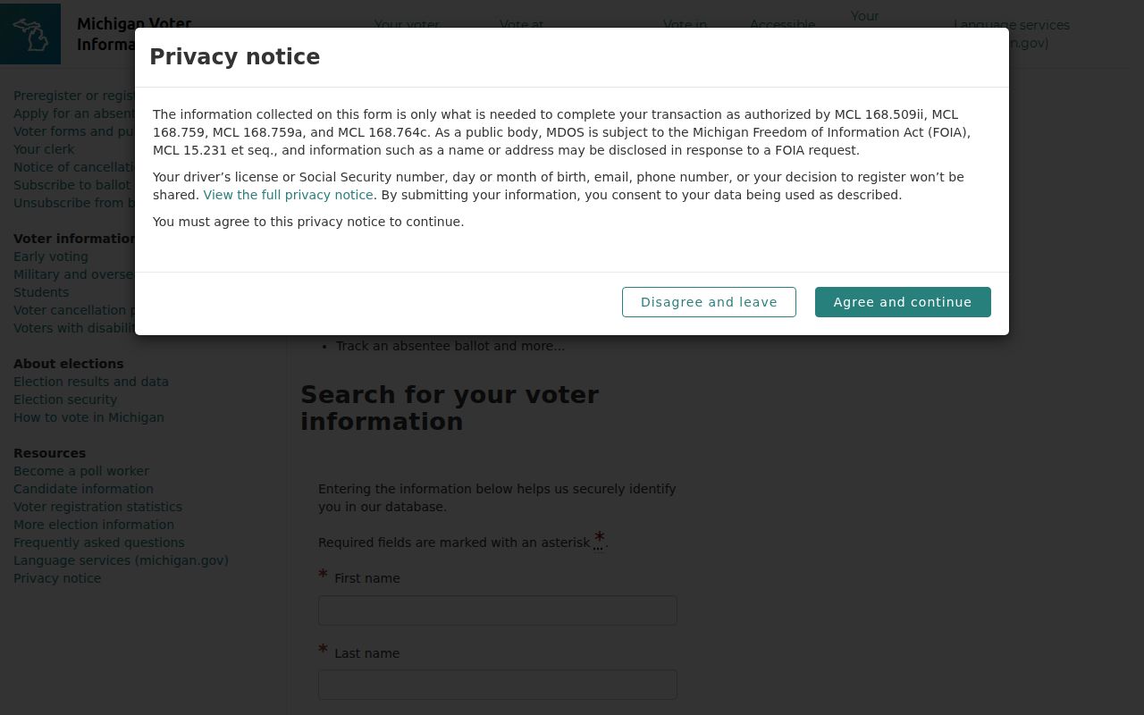 Plymouth Township residents directory Michigan voter lookup