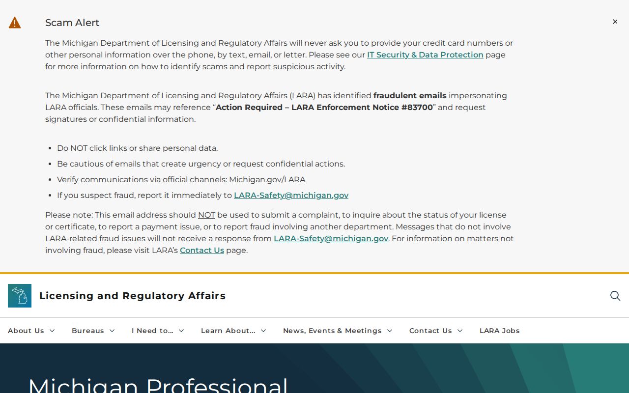 Plymouth Township resident lookup Michigan MiPLUS license verification page